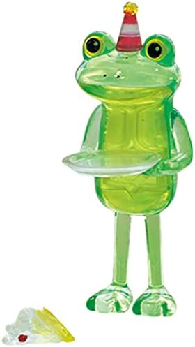 Квалиа сладолед капка акрилна жаба мини фигура слепа кутија - вклучува 1 од 6 колекционерски фигурини - автентичен јапонски дизајн -
