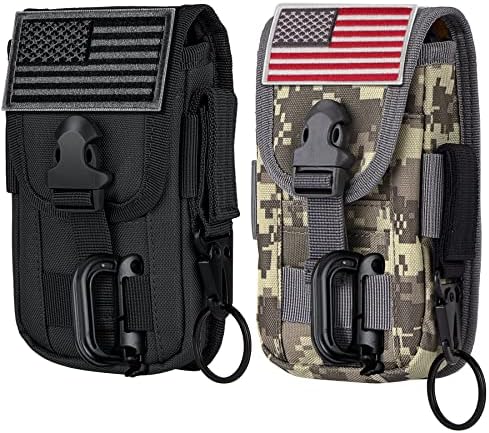 Tacticals тактички мобилен телефон, торбичка, гаџетска торба за половината, мол за прицврстување на појас, торбичка со знаме и тактички