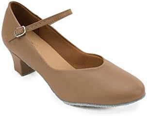 So'Danca Women'sенски практики за ликови во салата за чевли од 1.5in потпетици тен