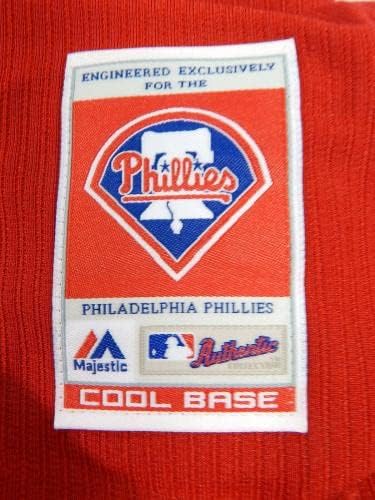 2014-15 Philadelphia Phillies празна игра издадена Red Jersey St BP 48 DP46244 - Игра користена МЛБ дресови