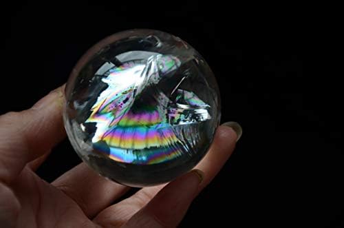 Вистинска тибетанска хималајска висока надморска височина природна чиста кристална кристална кварц кварц топка сфера Орб скапоцен камен 2.16