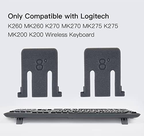 Bestwiee 2pcs стапала на тастатурата за заменски делови за заменски делови за Logitech Безжична тастатура K260 MK260 K270 MK270