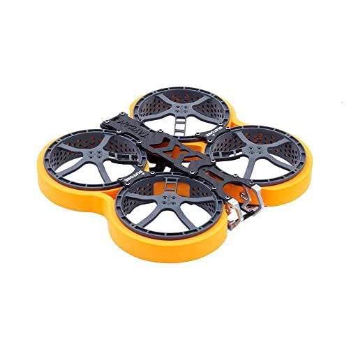 Taycan 25 125mm T300 3K комплет за рамки за јаглеродни влакна со 4pcs канал за RC FPV Racing Freestyle 2.5inch Cinewhoop Drones