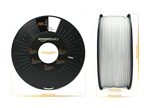 Амазон Основи АБС 3Д Филамент за печатач, 1,75мм, 5 разновидни бои, 1 кг по мачка, 5 лапчиња