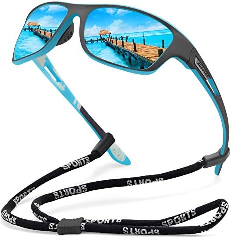 КУГУАОК Поларизирани Спортски Очила За Сонце За Мажи Возење Велосипед Риболов Очила За Сонце Очила За Заштита ОД УВ Зраци