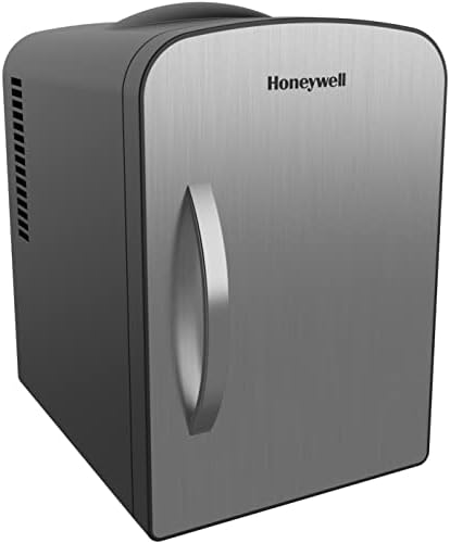 Honeywell 4 Литар Личен Фрижидер Лади или Загрева &засилувач; Обезбедува Компактен Складирање За Нега на Кожата, Закуски, или 6 12oz Лименки