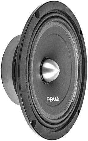 PRV Audio 8 инчи плитки звучникот на Midrange Buller 8MR400B-4 тенок, 4 ом, плитки монтажни автомобили тенок звучници, моќност од 400 вати моќност
