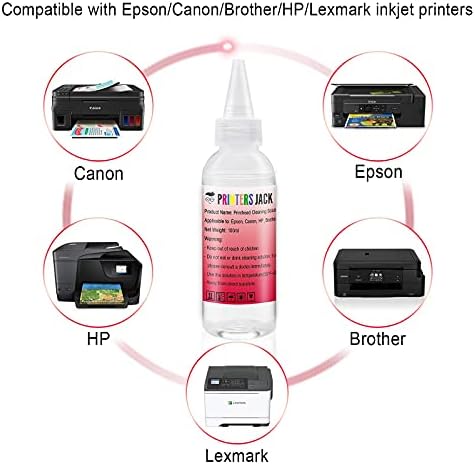 Печатачи Jackек Печата чистач за печатачи со инк -џет брат HP Canon Lexmark OfficeJet 8600 5520 4620 6520 6600 6700 6968 6978 8610, MX922 922