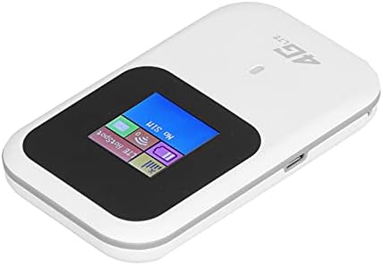 Мобилен Hotspot безжичен мини преносен 150Mbps 2.4GHz / 5GHz 4G LTE WiFi рутер за патување со 1,45 инчен LCD екран за десктоп,