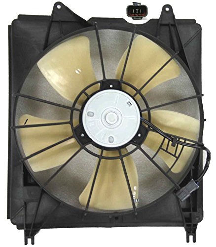Реткиелектрично ново собрание на вентилаторот за лево ладење компатибилен со 2010-12 Acura RDX 19015RWCA01 19020-RWC-A01