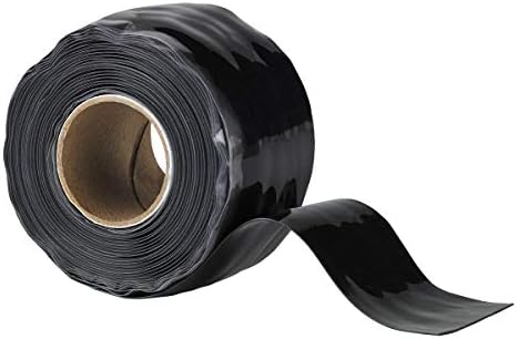 X-TREME лента TPE-XR1510ZLB силиконска гума само фузирање лента, 1,5 x 10 ', правоаголна, црна