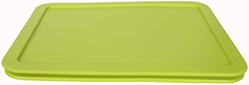 Пирекс 7211-компјутер 6 Чаша Едамаме Зелен Правоаголник Пластичен Капак За Складирање Храна Направен во САД