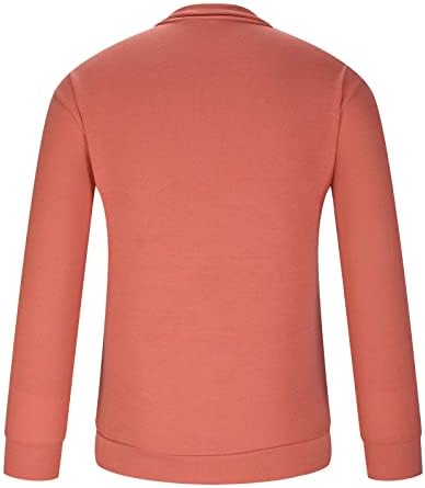 Кошули за мажи Дизајнер Цврста боја Половина патент-стенд-ап јака со долг ракав пулвер кашмир блуза загреани врвови на дното