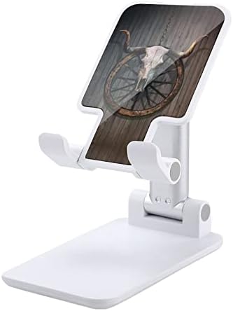 Гроздобер Бул череп печатен држач за десктоп за десктоп мобилен телефон прилагодливи додатоци за биро за патници за патна канцеларија