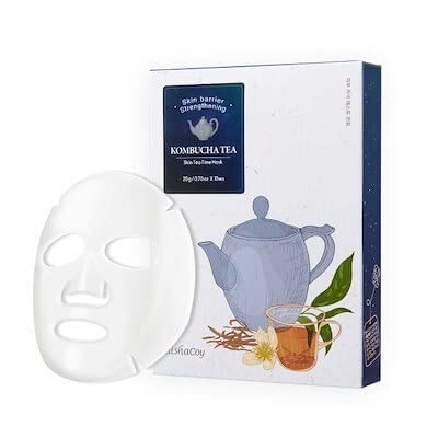 Елисејкој Кожата Чај Време Маска 12 Комбо Пакет - 3 Тип На Кожата Третман На Лицето Лист Маска, Вегетаријанска Нега На Кожата, Природен