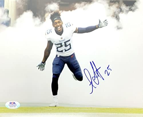 Адоре ’acksексон потпиша 8x10 фотографии титани NFL PSA 9A94149 - Автограмирани НФЛ фотографии
