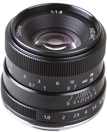 Foto4easy 50mm F/1.8 Премиер Фокус Објектив За Sony E-Mount Камера A6500 A6300 A6000 A5100 A5000 NEX-3 NEX-3N NEX-3R NEX-C3 NEX-F3K NEX-5K NEX-5N