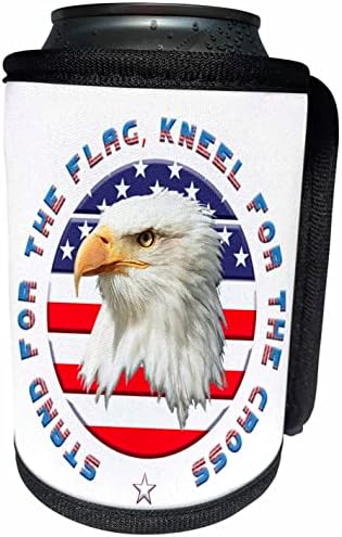 3дроза Американско знаме, ќелав орел. Неверојатен патриотски подарок. - Може Ли Поладно Шише Заврши