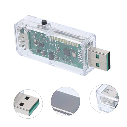DoITOOL 4PCS USB тестер дигитален волтметар USB мерач на напојување USB кабел тестер волт-мерач на напон во боја на напон USB Volt тестер