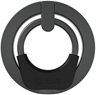 Gear4 ZAGG Прстен Snap 360, Додаток За Магнетен Прстен-Ротација Од 360 Степени, Сигурно Држење Со Kickstand-Супер Силен Магнет за iPhone 14/14