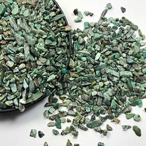 Seewudee AG216 50g Природна африканска зелена тиркизна чакал големо паднати камења кристално заздравување природни камења и минерали Подарок