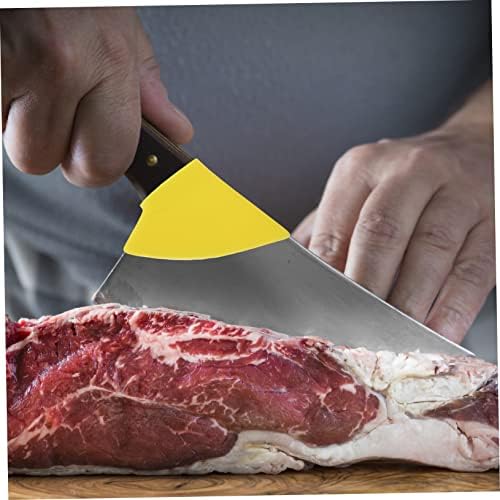 Bestonzon 6 парчиња кујнски нож за задниот капак нож нож нож обвивка за обвивка за ракави ракави за сечење прсти за сечење заштитник