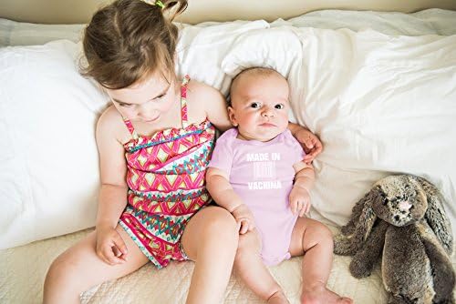 АВ Модата Направена Во Вачина Симпатична Новина Смешно Новороденче Едноделно Бебешко Боди