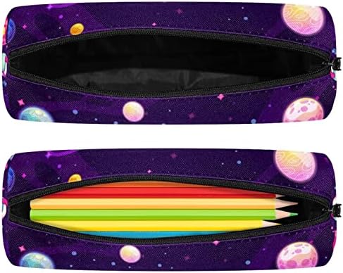 Шарен простор астронаут Универзум молив случај Студентска канцелариска торбичка торбичка патент пенкало торба козметика торба за ученици