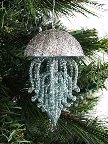 Caffco океански медуза пенливи виси Божиќен украс