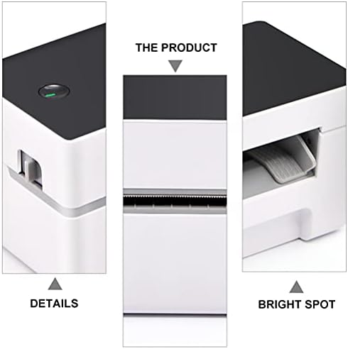 Nuobesty 1 Поставете етикета печатач USB Термички печатач Висока етикета машина за производител Баркод експрес етикета алатка за печатење
