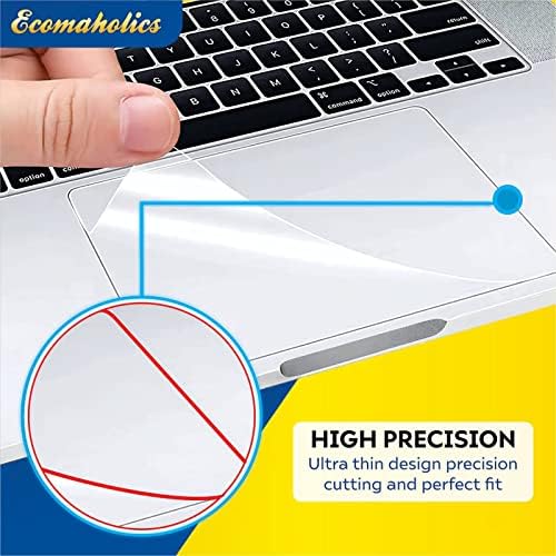 Ecomaholics Trackpad Заштитник ЗА ASUS VivoBook Pro 14 OLED 14 инчен Лаптоп Допир Рампа Капак Со Јасна Мат Финиш Анти-Гребење Анти-Вода Допир