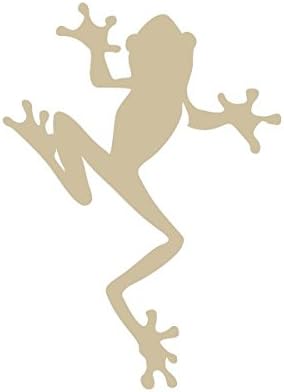 Применливо качување за качување на жаби амфибиска биологија - винил декларација за употреба на отворено на автомобили, АТВ, чамци, прозорци