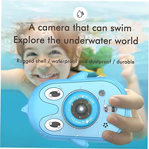 Фаќајте забавни спомени со нашата водоотпорна камера за деца -пријателски за деца - 2,4 инчен IPS екран со 3М силиконски покритие