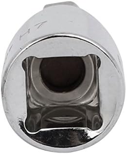Алатки за оперирани алатки AEXIT H7 HEX HEAD 3/8-инчен квадратен хром адаптер за приклучок за челик за ванадиум со челик 2PCS Модел: