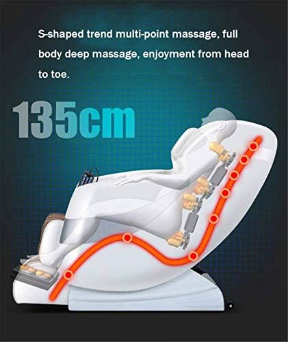 TFJS Масажа Стол Целото Тело 4D Автоматски Нога Спа Вратот Масажа Нулта Гравитација Шиацу Масажа Стол Мала Клупа Возрасни Масажа Стол