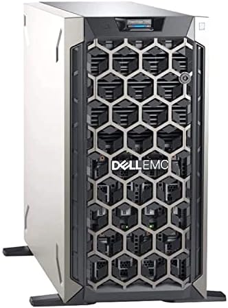 Dell PowerEdge T340 Tower Server Server со 16 GB USB флеш-уред, Intel Xeon E-2124, Quad-Core, 8 GB DDR4, 2TB SSD, IDRAC9, RAID, единечен PSU