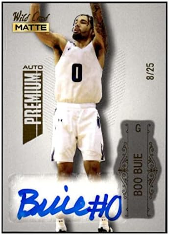 Boo Buie RC Auto 2022 Wild Card /25 Златен автограм бел мат северозападен дебитант NM+ -MT+ NBA кошарка НЦАА