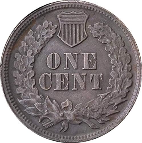 1882 Индискиот Глава Центи Монета Копија Копија Собирање Подароци