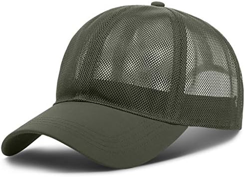 Јангиј унисекс дише целосна мрежа за бејзбол капа, прилагодлива на отворено спортско суво трчање капа