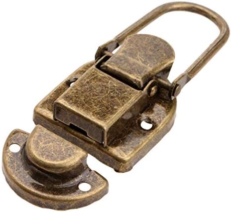 Безбедност HASP Lock 1PC 60x34mm гроздобер заклучување антички бронза HASP накит кутија кутија кутија кутија кутија куќи за кутии