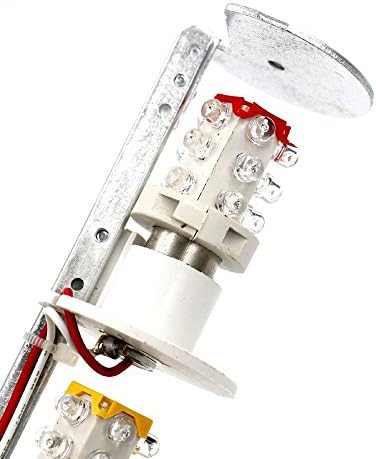 Baomain Industrial Signal Signal Light LED аларм Квадратна кула Светлина Континуирана индикатор Светло предупредување за светло LTA-402T Црвено