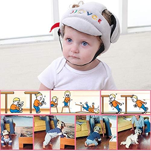 Пузики бебешки дете за безбедност на шлемот за заштита на шлемот за заштитни капачиња за капаче за прилагодување на главата заштитник