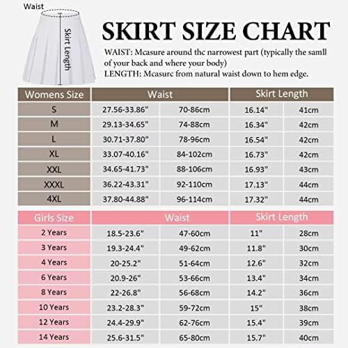Плетиран мини здолниште со високи половини со половини здолништа Skorts for Women Gurchs Uniform фустан навивачки здолниште со шорцеви, 2T-4XL