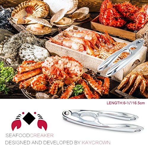 Најдобри алатки за морска храна поставуваат цинк легура од јастог рак со 4 вилушки за морска храна/избор премиум крекер за морска