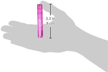 Маглит солитер блескаво 1-клетки ААА Национална фондација за карцином на дојка Фенерска светлина розова