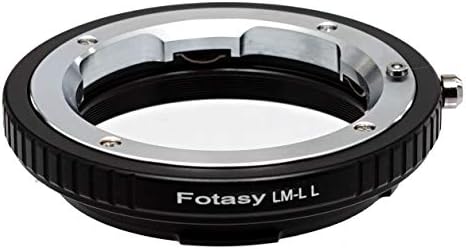 Fotasy leica m монтирање на леќи до L адаптер, бакар, адаптер за леќи LM до L монтирање, компатибилен со Panasonic S1 S1H S1R S4 S5 LEICA SL2 TL2