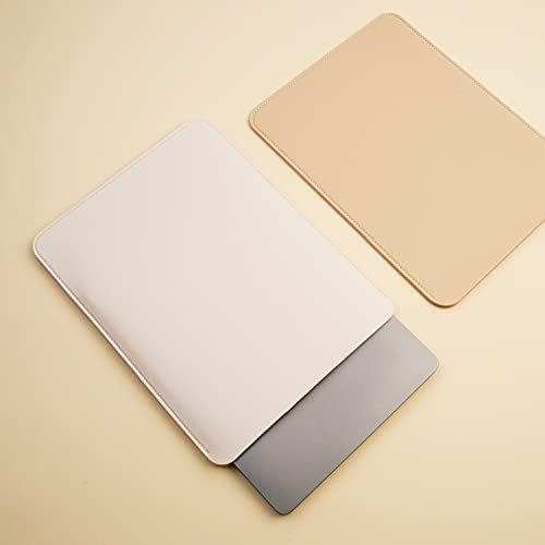 Бенфан Тенок лаптоп ракав 13 инчи компатибилен со новиот MacBook Air 13/ MacBook Pro 13 боја бела