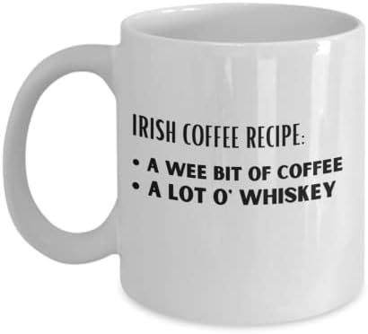 Ирски Рецепт За Кафе Шолја За Кафе Денот На Свети Патрик
