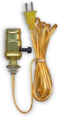 Национален комплет за поправка на златна ламба со Artcraft® со штекер во стилот на Едисон