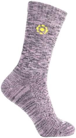 ЏАВИ 86% Мерино Волна Ултра Мека Амортизирани Лесни Чорапи Екипажот за Мажи &Засилувач; Жените
